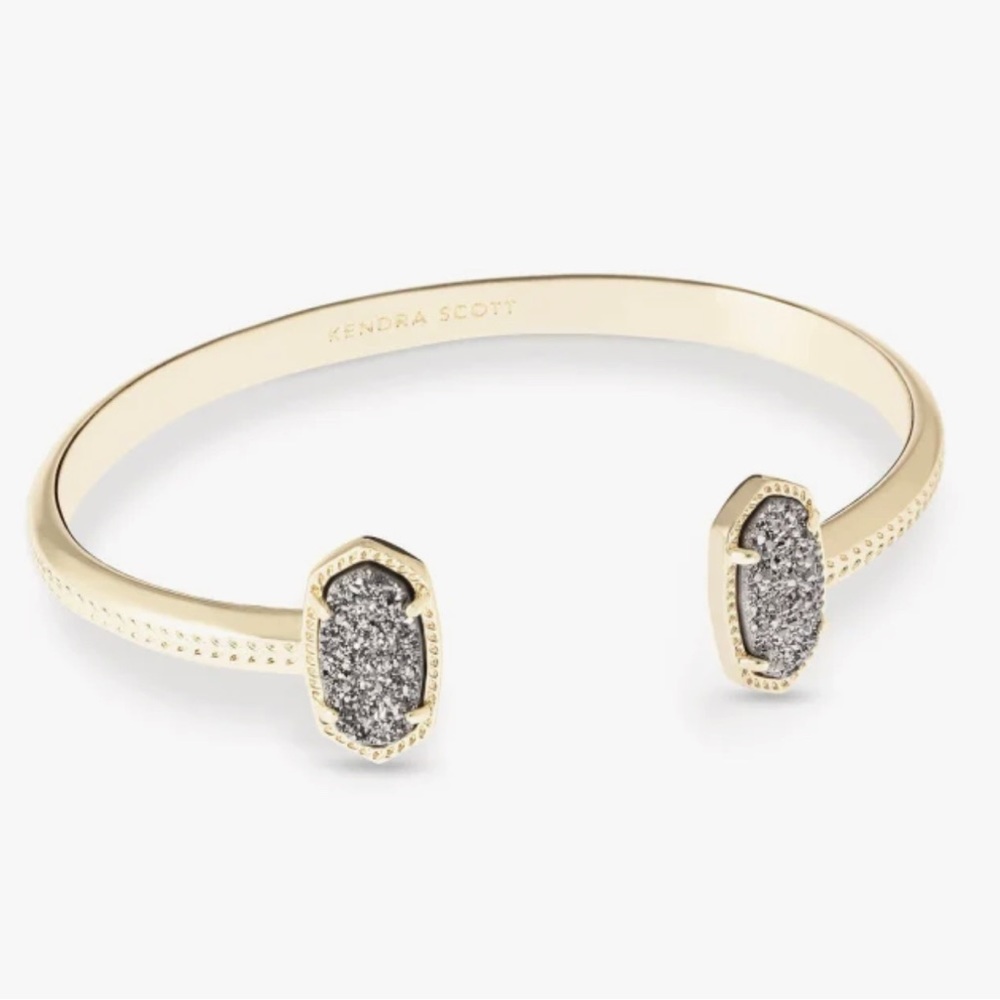 Kendra Scott Elton gold cuff bracelet